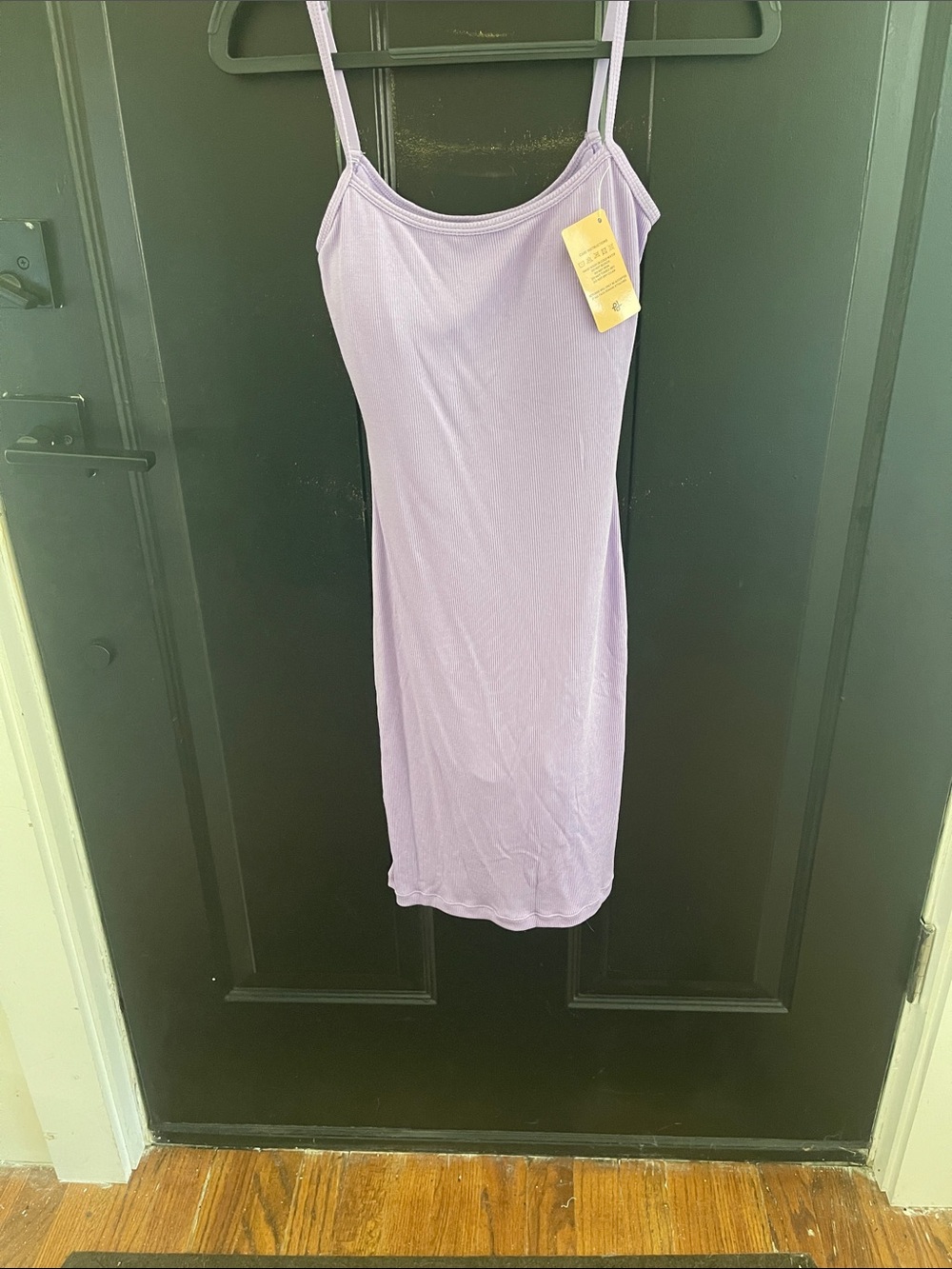 Pophush XS Lilac Ribbed Tank Top - Picture 6 of 8